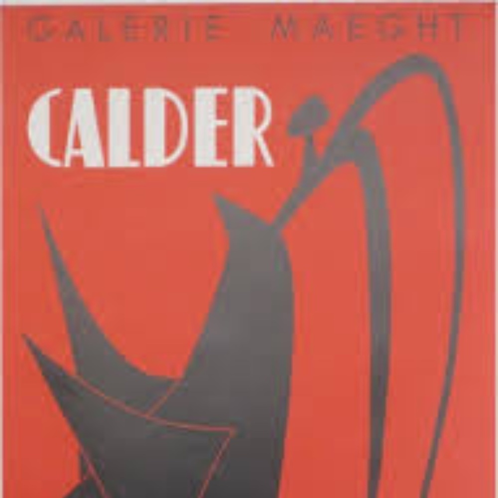 Alexander Calder Exhibition Poster